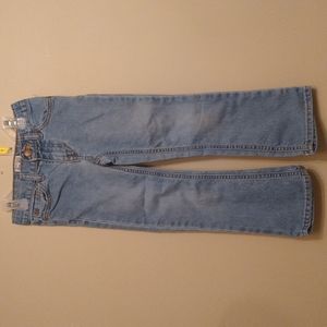Children's Place Girls Boot cut Jeans Size 5 Adjustable Like New